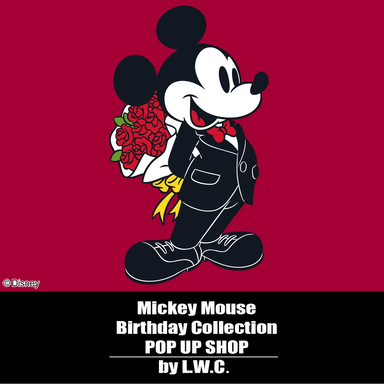 『Mickey Mouse Birthday Collection POP UP SHOP by L.W.C.』