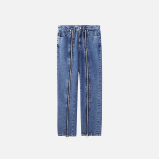 FRONT ZIPPED DENIM PANTS 渋谷パルコ限定 - デニム/ジーンズ