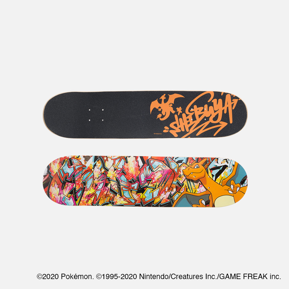 スケートボードデッキ Pokémon Center SHIBUYA Graffiti Art