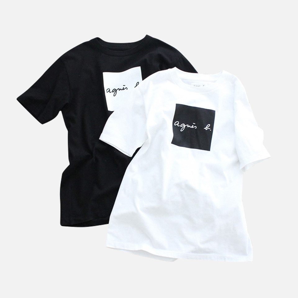 agnès b.pour ADAM ET ROPÉT-SHIRTS SERIGRAPHIE