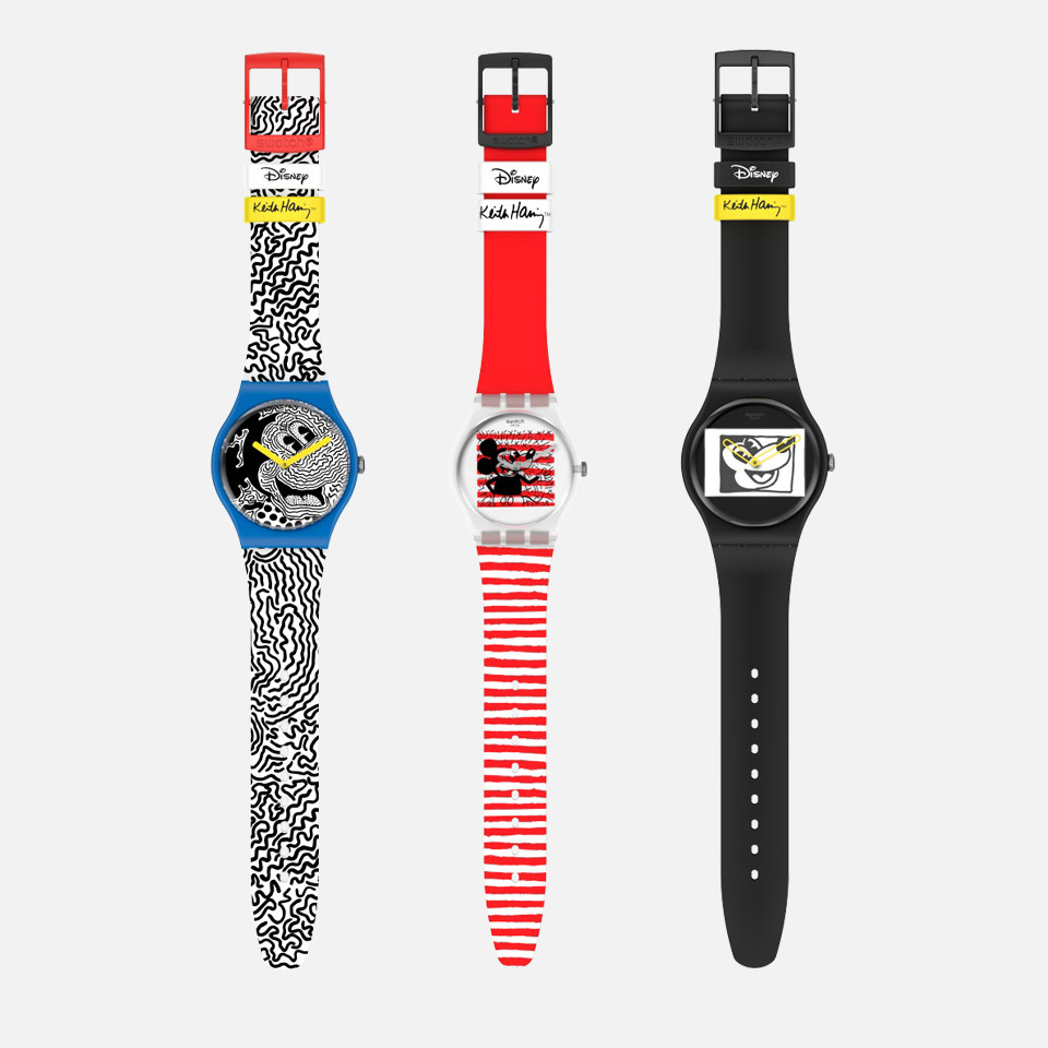 <SWATCH> Mickey Mouse x Keith passes; a lot of ring Collection items