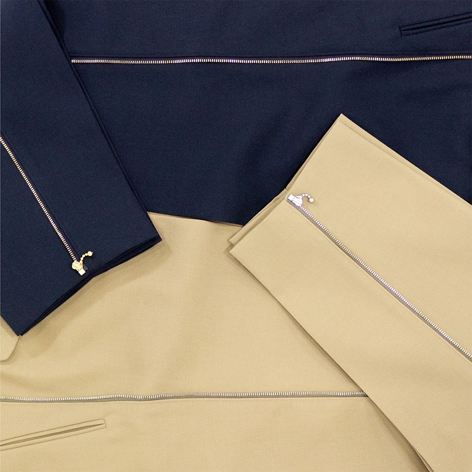 Side Zip Trousers