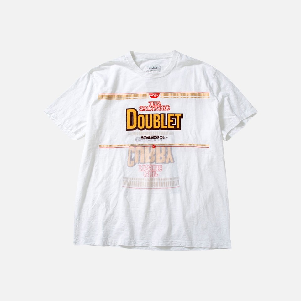カップTシャツ カレー doublet × The Salvages