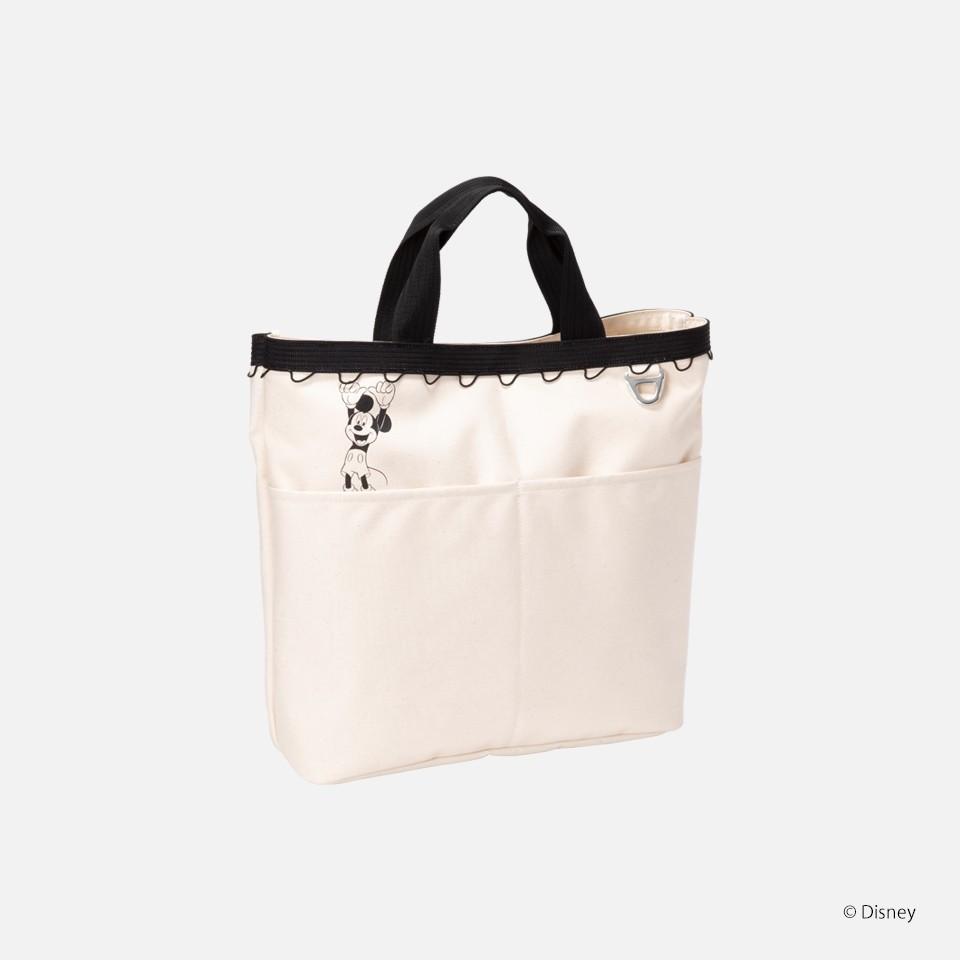 Mickey Mouse / W.R CANVAS TOTE by F/CE.