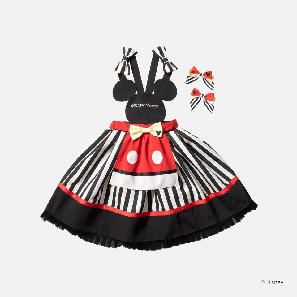 365日良品名鑑 Angelic Pretty ミッキーマウス エプロン風スカートset 渋谷parco パルコ