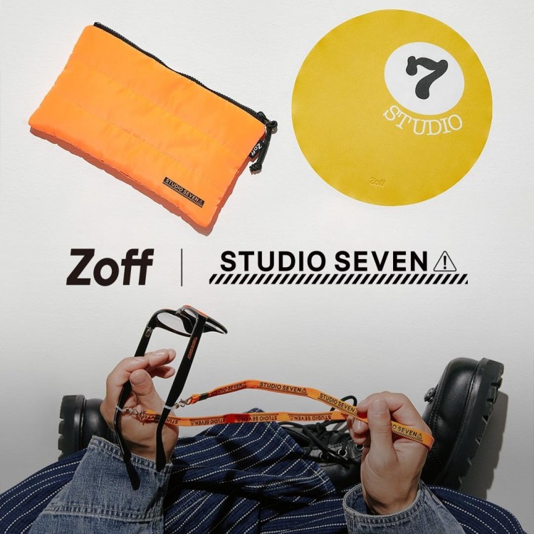 EXILE NAOTOが手掛けるブランド「STUDIO SEVEN」とのコラボ「Zoff｜STUDIO SEVEN」のWEB限定スペシャルセットが限定店舗で購入可能に！