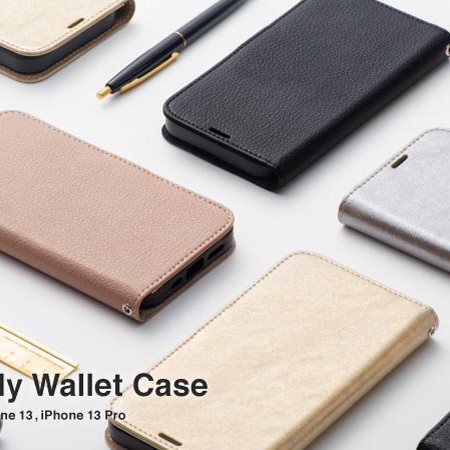 Multifunctional notebook-type iPhone case ☆Daily Wallet Case