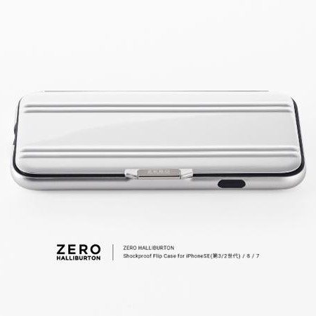 ZERO HALLIBURTON iPhoneSE(第3代)对应的手册型盒子!