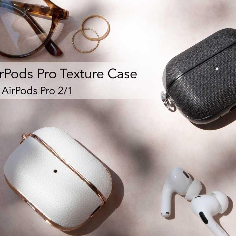 AirPods Pro (2nd generation) compatible case that focuses on materials and touch!