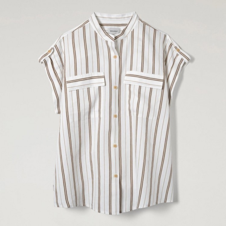 【23S/S Ladies New Collection】FLUID STRIPE SHIRT