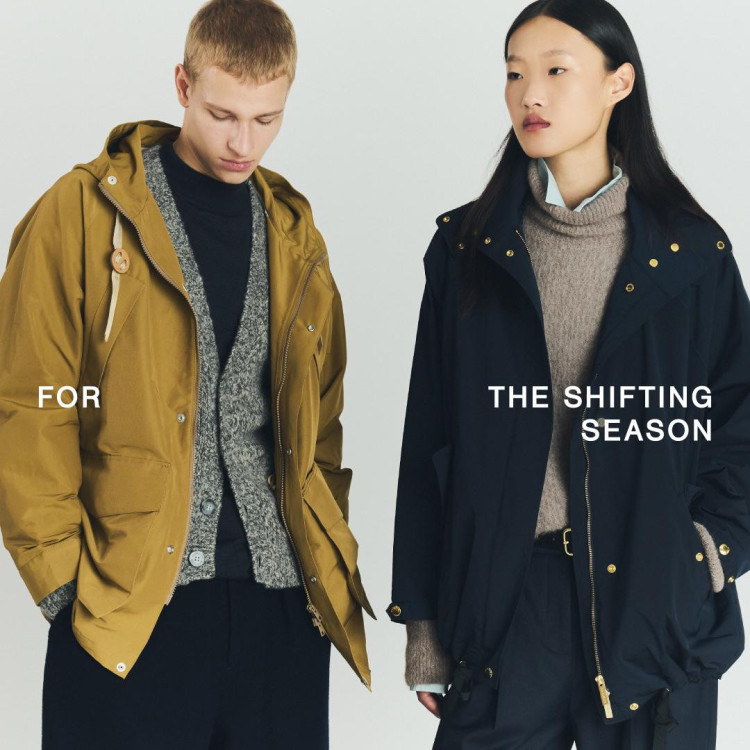 【WOOLRICH】FOR THE SHIFTING SEASON