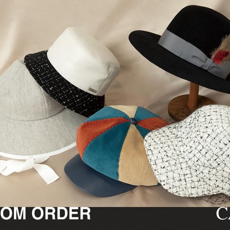 自分だけの帽子作りを体験できる「カスタムオーダー会」開催！