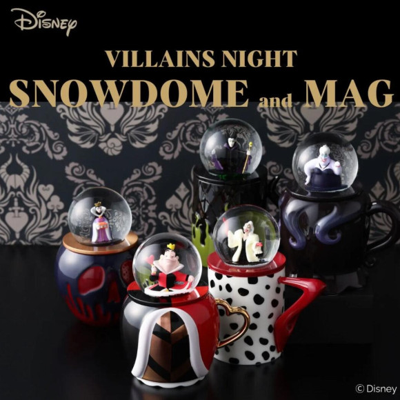 從「VILLAINS NIGHT by Francfranc」開始雪頂&馬克杯登場!!!