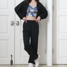 신는 기분 발군!자외선 대책도 할 수 있는 롱 팬츠가 새로 등장♡