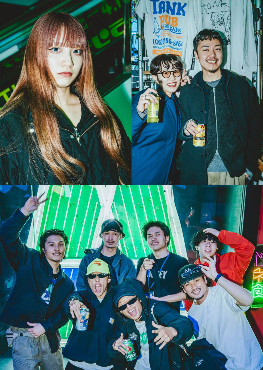 SNAP PHOTO| Infiltration of PARCO NIGHT OUT ’25, an all-night event commemorating the 4th anniversary of the Shinsaibashi Neon Shokudo Street! SNAP for the fashionable guys!