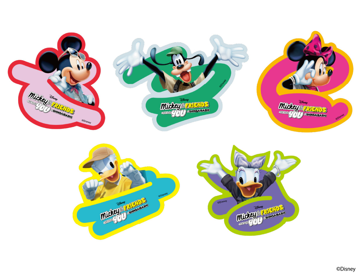 【PARCOメンバーズ限定】MICKEY&FRIENDS WITH YOU オリジナルノベルティ