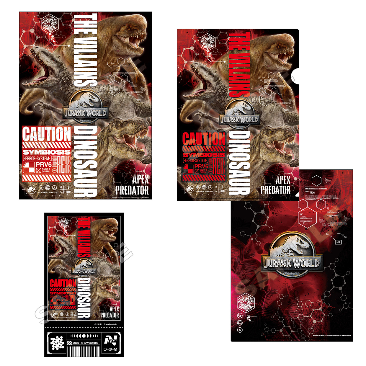 JURASSIC WORLD THE VILLAINS POP UP SHOP
