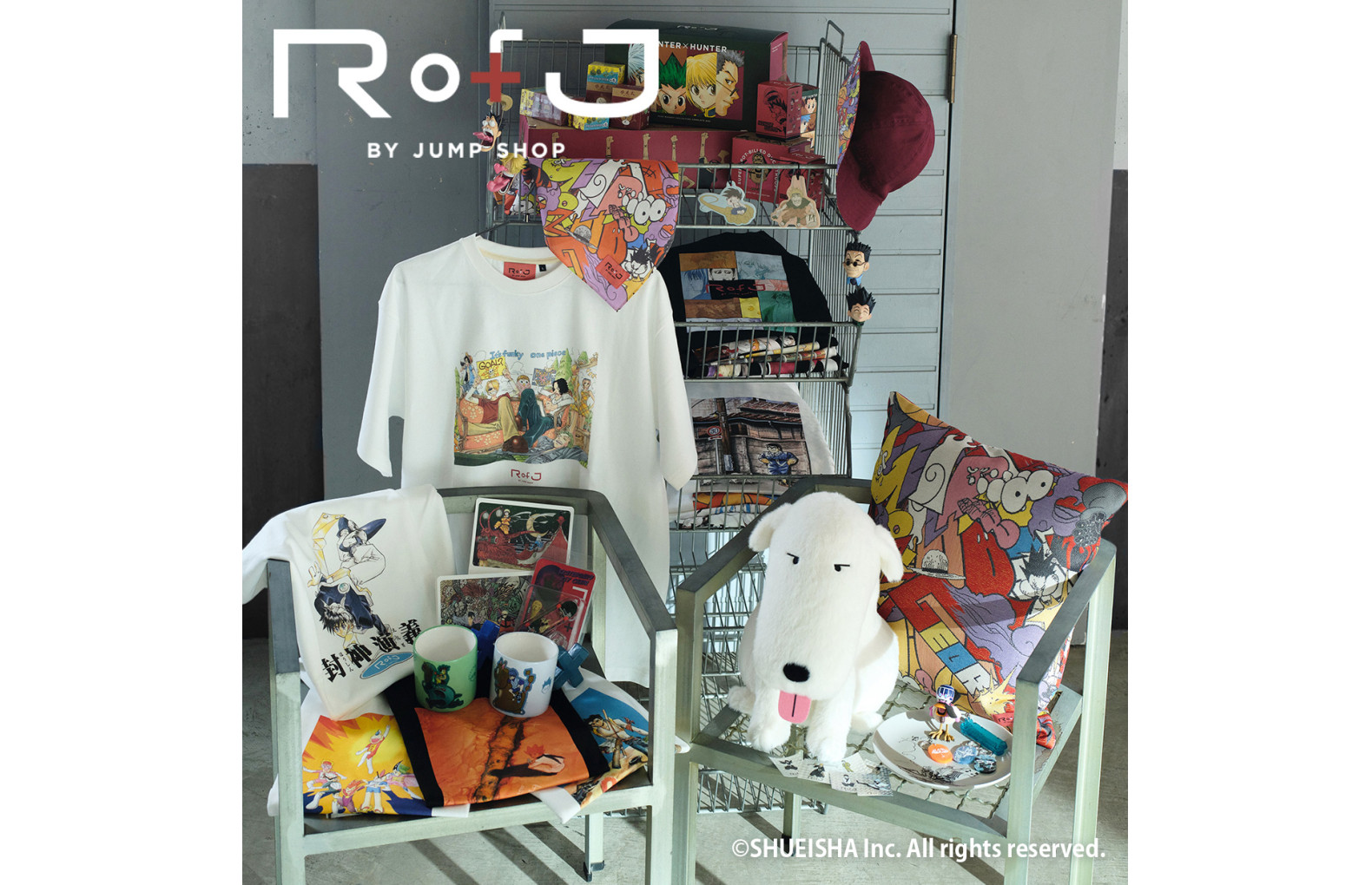 RofJ BY JUMP SHOP POP UP SHOP in SHINSAIBASHI