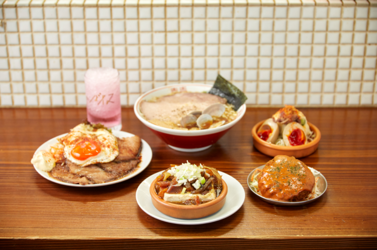 대중 식당 스탠드 그야