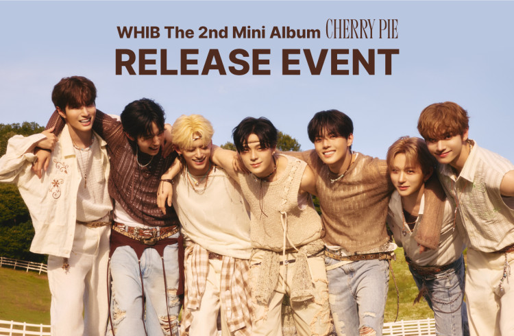 【WHIB】The 2nd Mini Album [CHERRY PIE]リリースイベント