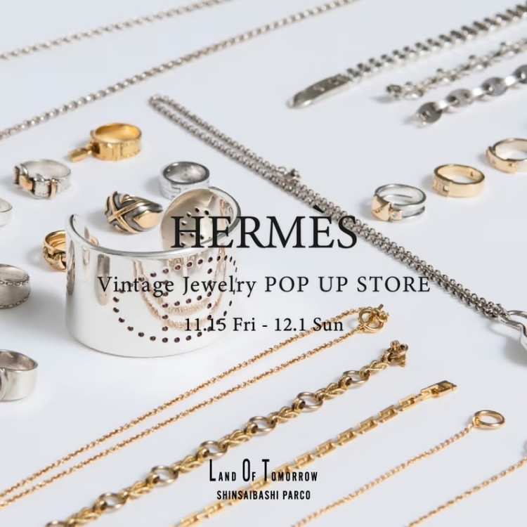 【3F LAND OF TOMORROW】HERMES Vintage Jewelry