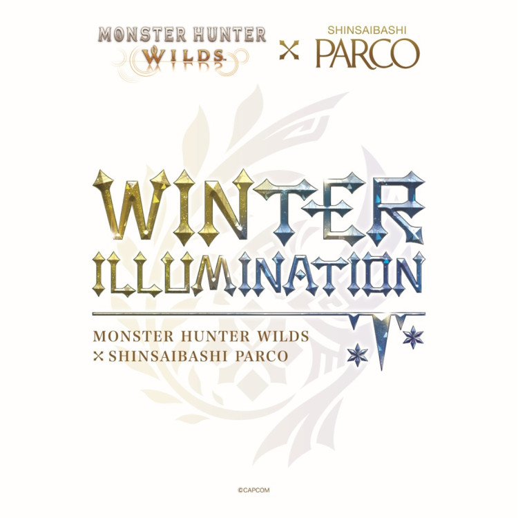 MONSTER HUNTER WILDS×PARCO  WINTER ILLUMINATION 