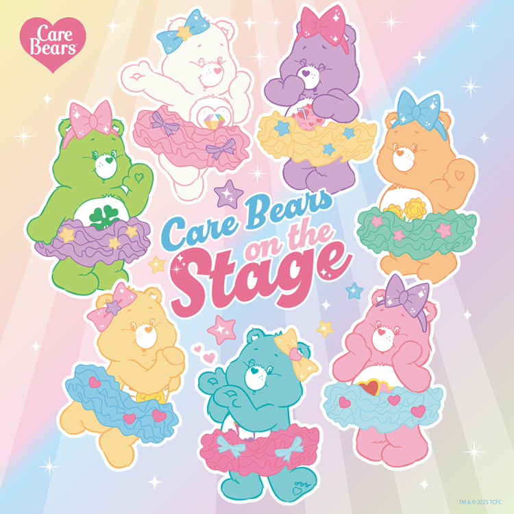 Care Bears on the stage