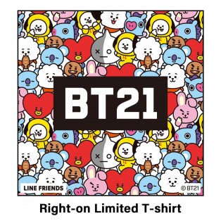 【LINE　FRIENDSのグローバル人気キャラクターブランド『BT21』のオリジナルTシャツ販売スタート】