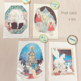 ❁クリスマスポストカード＆セール開催のお知らせ