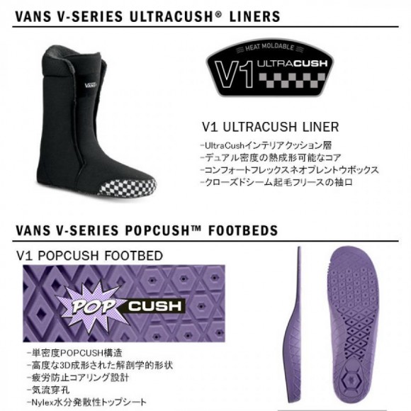Vans V1 ULTRACUSH スノーボードブーツ