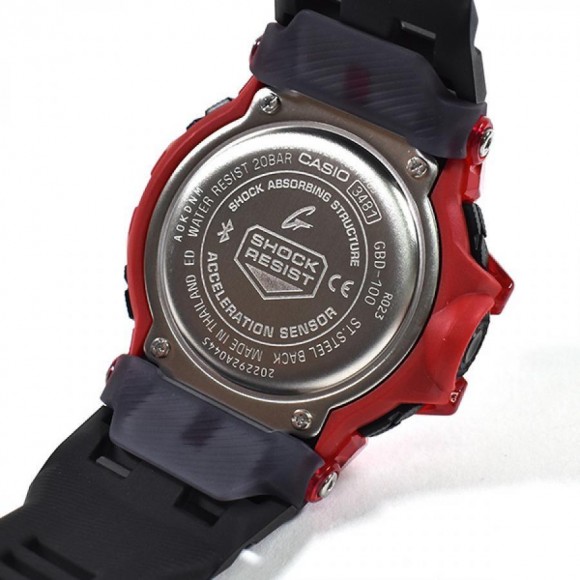 G-SHOCK ジーショック GBD-100SM-4A1JF カシオ 時計 G-SQUAD【送料無料