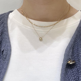 ネックレスコーディネート