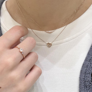 ピンクゴールドジュエリー