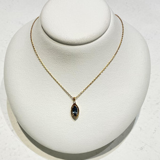 11月誕生石トパーズネックレス