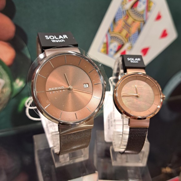 【BERING】ペア購入で10%オフ対象!!　ベーリングソーラーペア♪