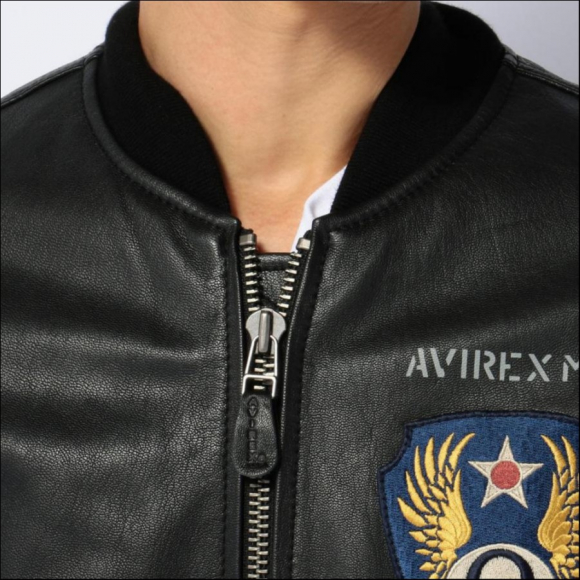 AVIREX/アヴィレックス/LEATHER MA-1/レザー MA-1 フライング