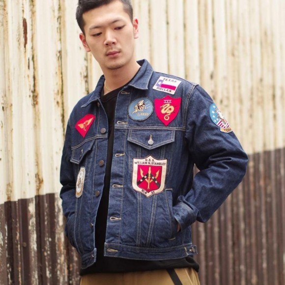 トップガン デニムジャケット/TOP GUN DENIM JACKET/TYPE BLUE/タイプ 