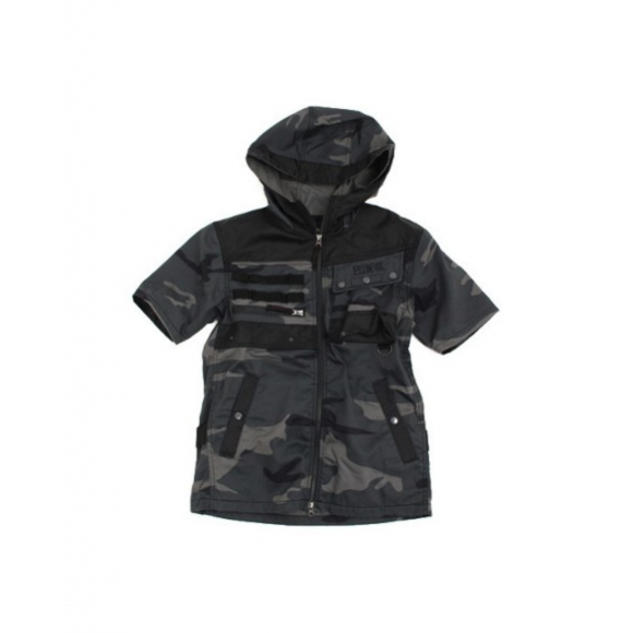 AVIREX ・P.D.W. S/S TACTICAL HOODED SHIRTショートスリーブ 