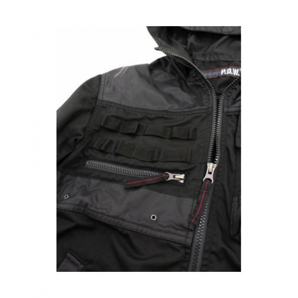 AVIREX ・P.D.W. S/S TACTICAL HOODED SHIRTショートスリーブ