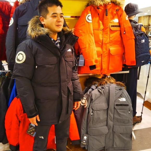 美品】THE NORTH FACE サザンクロスパーカ-