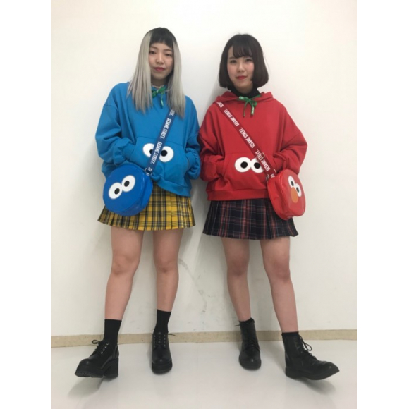 セサミストリートコラボショートパーカー～仁藤 高師