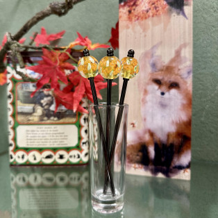 【アイテム紹介】金木犀とんぼ玉簪