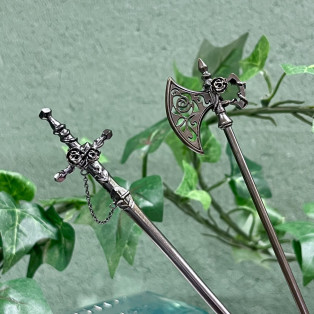 アンティーク武器シリーズ『紅蓮薔薇一本簪』再入荷しました！♔