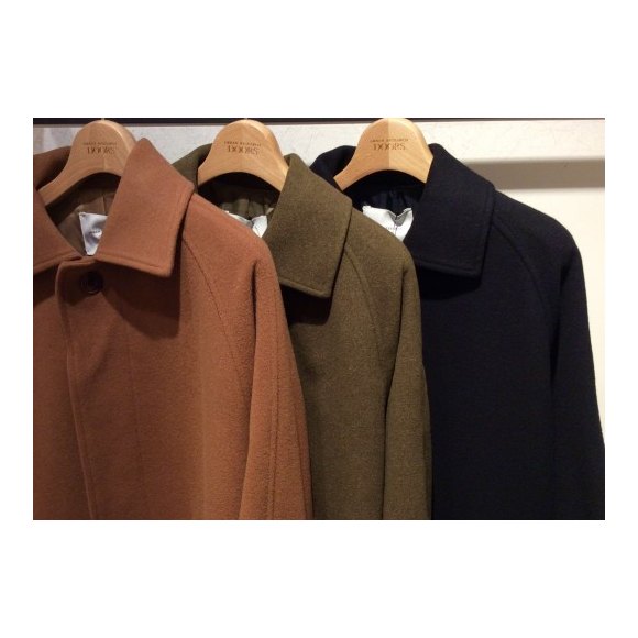 ウールバルマカンコート *KHAKI | angeloawards.com