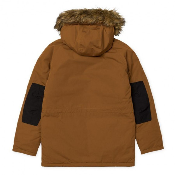 送料無料】 CARHARTT TRAPPER PARKA - Hamilton Brown / Black