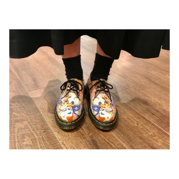 メンズDr.Martens マーチン　浮世絵　ブーツ