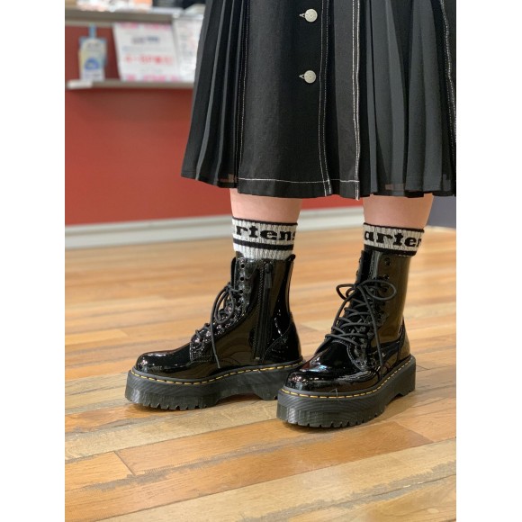 Dr.Martens 厚底 エナメルブーツ | ドクターマーチン・ショップ ...