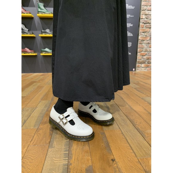 メリージェーンシューズ白(お値下げ) 8065 Dr.Martens 白 - スニーカー