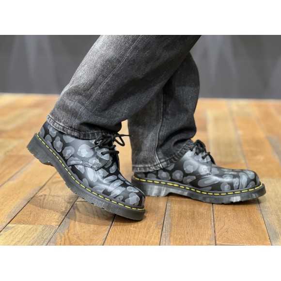 Dr.Martens レオパード柄3ホールシューズ | ドクターマーチン