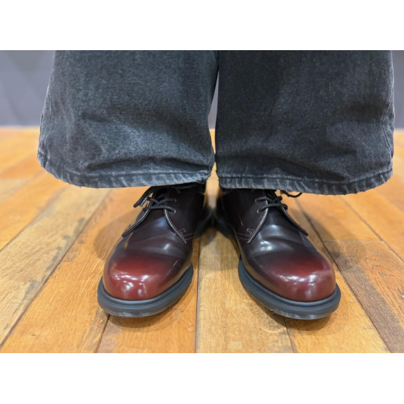 Dr.martens MAYFARE 3 ホール シューズ CHERRY RED